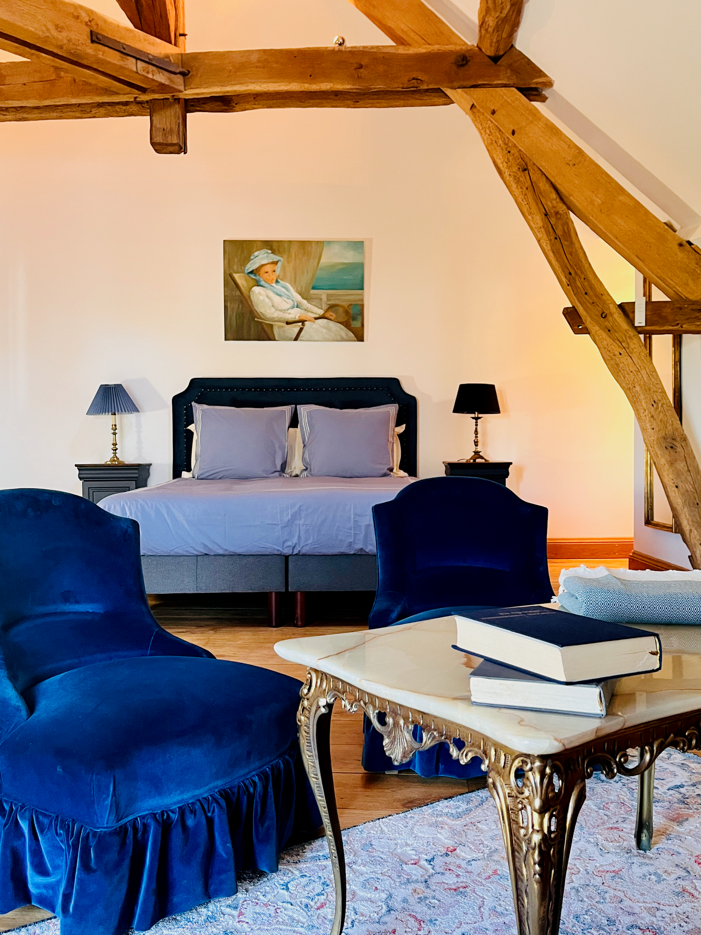 Chambre Bleue Queen Size Executive